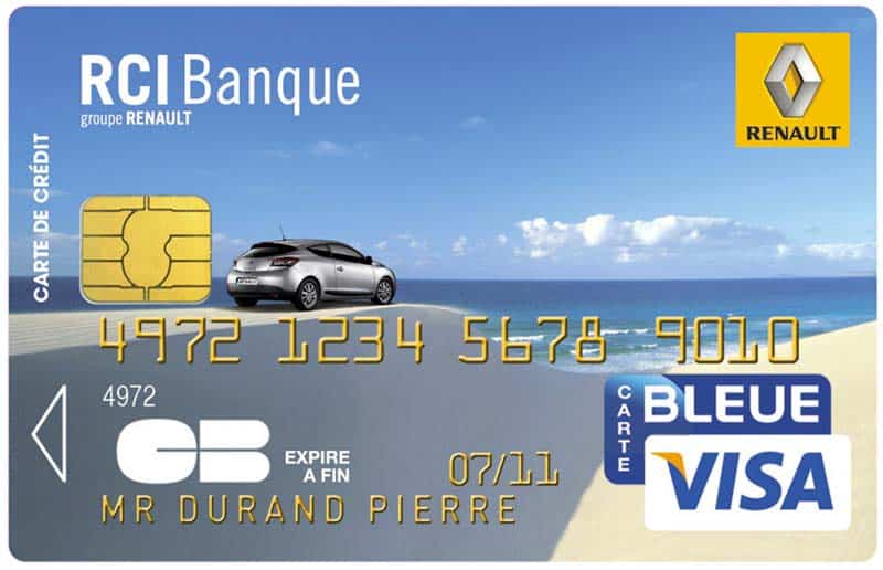Carte bleue Visa Renault : que faut-il en penser ?