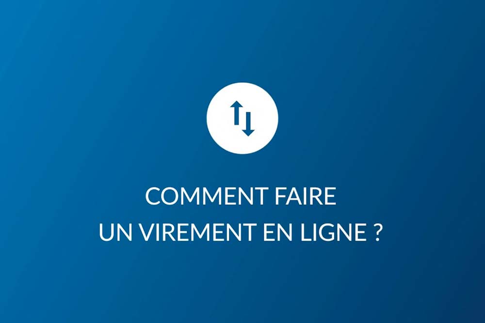 Comment faire un virement bancaire la poste application