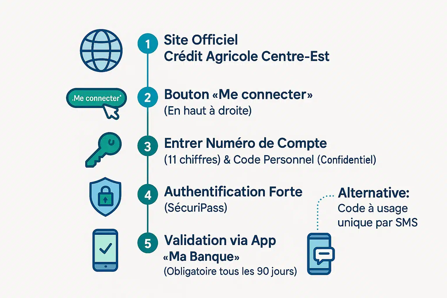 Accédez à compte Cacentrest facile et sécurisé 3 Processus de connexion au compte CACENTREST