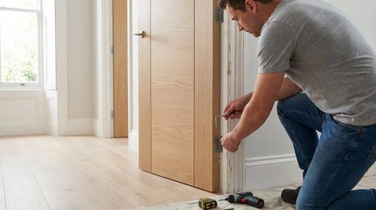 Precision adjustment modern door renovation