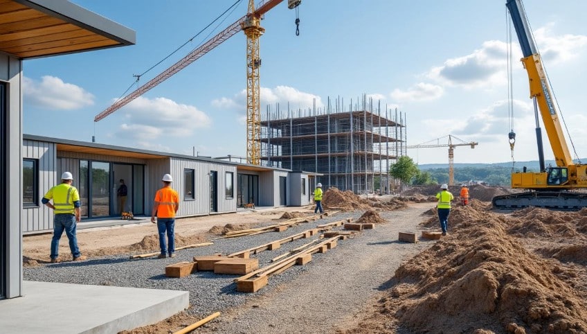 Optimiser l’organisation des chantiers btp en normandie avec la location de bungalows