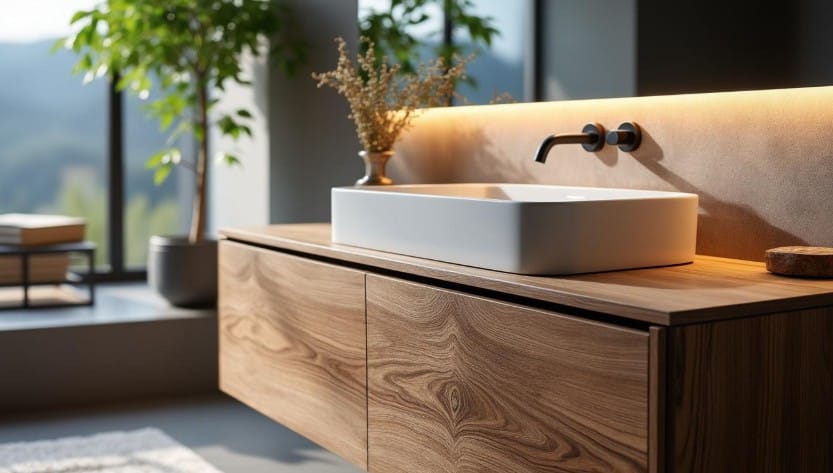Comment donner du cachet à sa salle de bain grâce à un meuble sous vasque